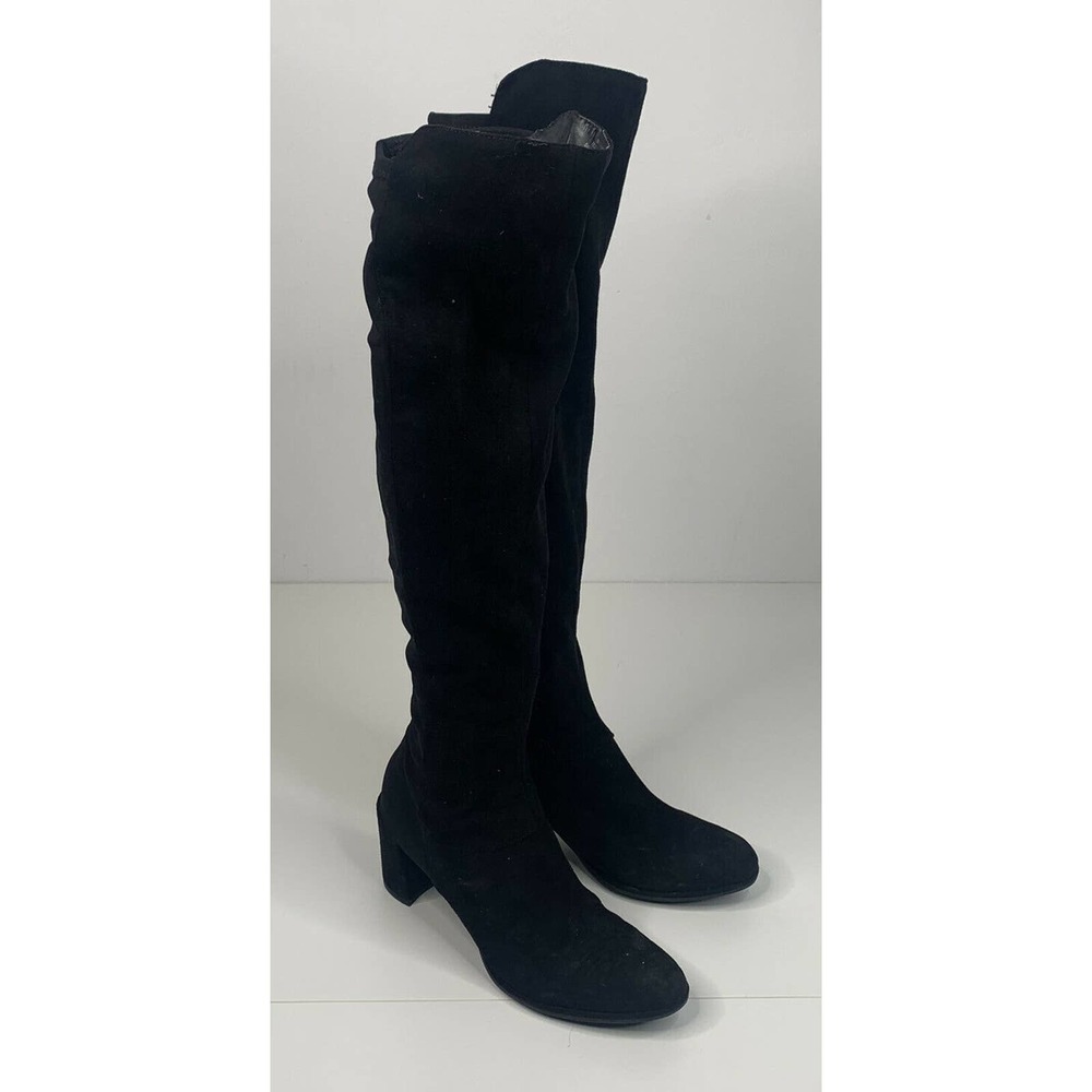 Marc Fisher Faux Suede Knee High Zip Up Boots 7.5